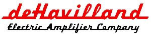 deHavilland Eclectic Amplifier Company