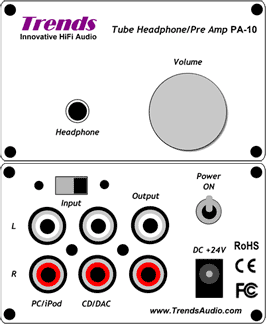 Trend Audio PA-10 Hybrid Preamplifier