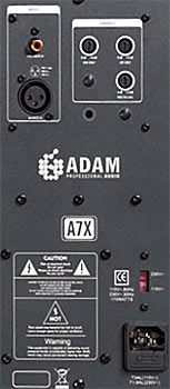 ADAM Audio A7X Rear