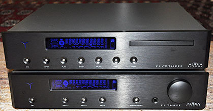 Audia Flight FL Three Integrated Amplifier And FL Three CD Player