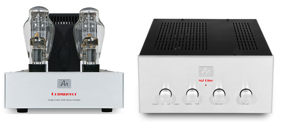 Audio Note UK M2 Line Stage / Preamplifier And Conqueror Power Amplifier Review