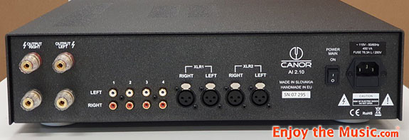 Canor AI 2.10 Hybrid Stereo Integrated Amplifier Review