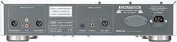 CEC CD-3300R CD Player Back