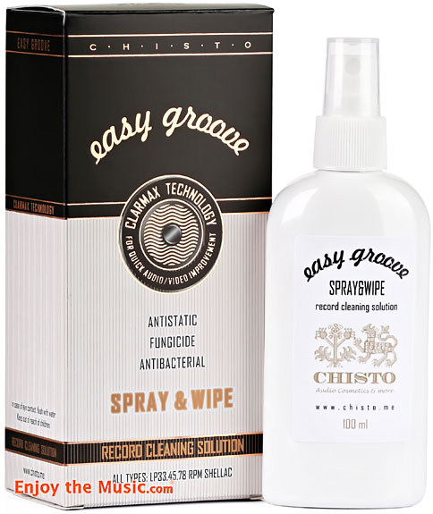 Chisto Easy Groove Solutions Concentrate, Virgin Concentrate, Extreme, Enzycaster, Concentrate, Spray & Wipe, Disk Analoguer, and Hi-End Show-Gloss Review By Tom Lyle