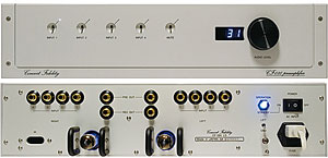 Concert Fidelity CF-080 Line Preamplifier Front and Rear