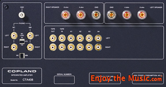 Copland CTA 408 Vacuum Tube Integrated Amplifier Review