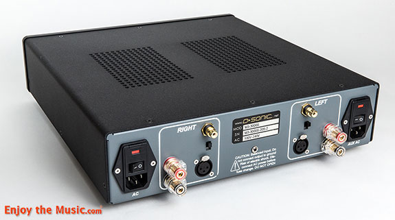 D Sonic M3-3000S Dual Mono Amplifier