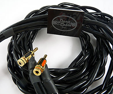 Dana Cable's Braided Onyx Speaker Cables