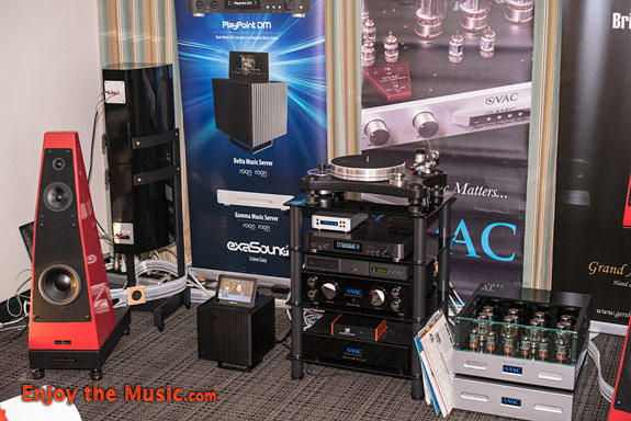 Gershman Acoustics, VAC, Exasound, VPI, Nordost... And A Seedie Player?