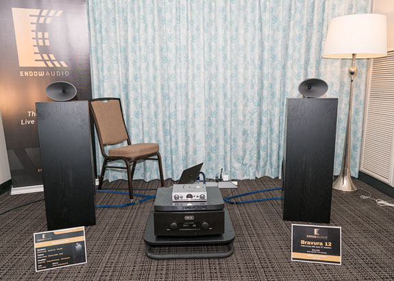 Endow Audio Bravura 12 Speaker @ FLAX 2023 Immersive musical pleasures from this exceptional new design.