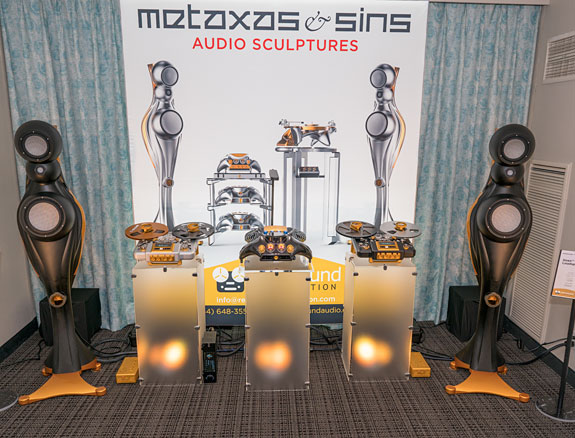Metaxas & Sins Aspirational Audio Art A love of art and a passion for music! Florida International Audio Expo 2024 Show Report By Steven R. Rochlin