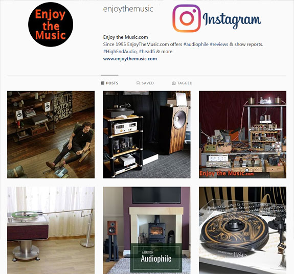 Enjoy the Music.com Instagram Social Meida Page