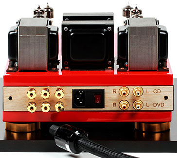 Eryk S Concept Red King Integrated Stereo Tube Amplifier