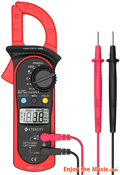 Etekcity Auto-Ranging Clamp Digital Multimeter
