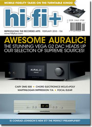 Hi-Fi+ Issue 156 February 2018