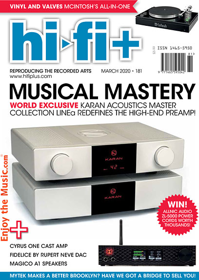 Hi-Fi+ Issue 181 March 2020