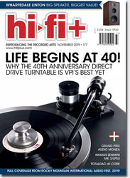 Hi-Fi+ Issue 177 November 2019