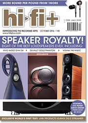 Hi-Fi+ Magazine140 October 2016