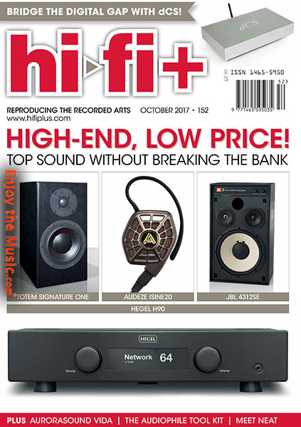 Hi-Fi+ Issue 152 October 2017