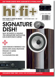 Hi-Fi+ Issue 187 September 2020