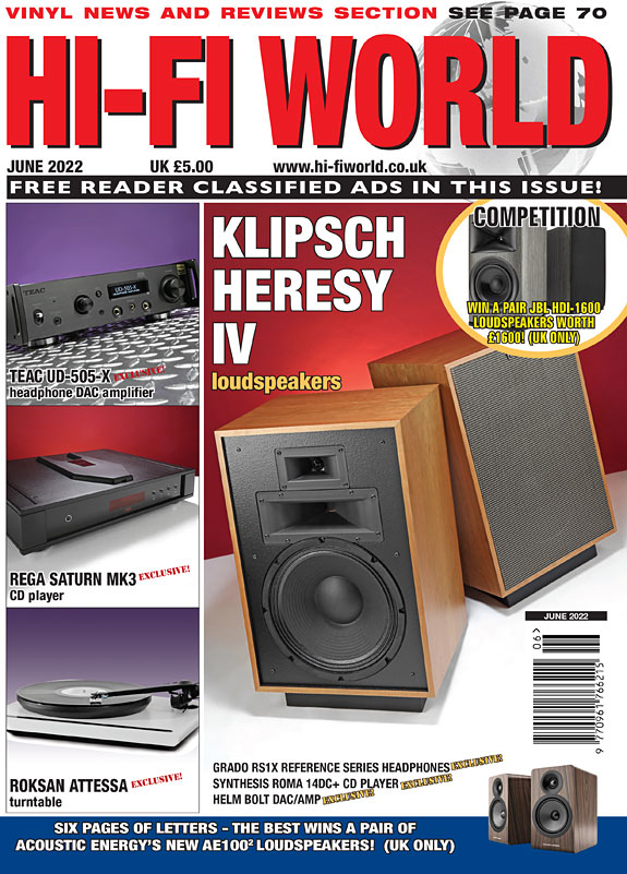 Hi-Fi World June 2022