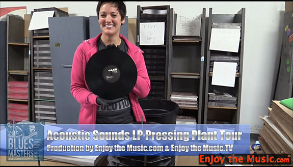 How A Vinyl Record Is Made We tour Quality Record Pressings / Acoustic Sounds vinyl LP pressing plant.