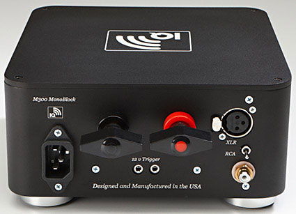 iQ Audio M300 Monoblock Power Amplifier Rear