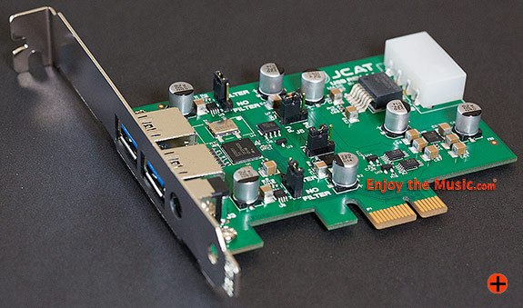 JCAT USB Card, Battery Power Supply And USB Cable