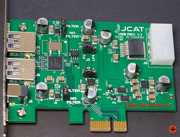 JCAT USB Card, Battery Power Supply And USB Cable