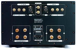 Jungson JA-99D Integrated Amplifier Rear