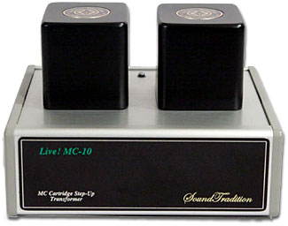 SoundTradition's Live! MC-10 Moving Coil Step-Up Transformer