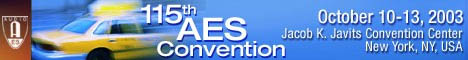 115th AES Convention