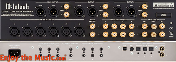 McIntosh C2600 Vacuum Tube Stereo Preamplifier Review