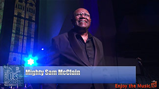 Mighty Sam McClain -- Blues Masters at the Crossroads 2014 Concert