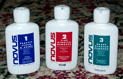 Novus... Cleans, Protects and Revitalizes Compact Discs (CDs) A great way to fix your scratched up compact discs (CDs).