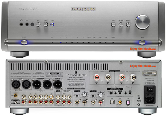 Parasound Halo Integrated 2.1 Channel Integrated Amplifier With DAC
