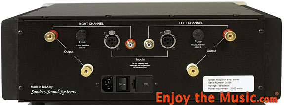 Sanders Sound Systems Magtech Stereo Amplifier Review