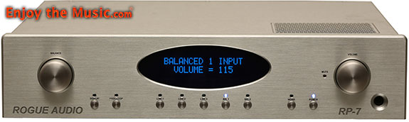 Rogue Audio RP-7 Tube Preamplifier Review