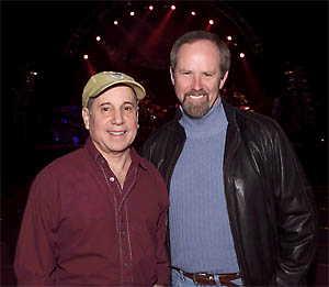 Paul Simon with Michael Greene