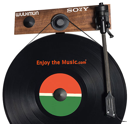 Sozy Wulkmun High-Rez Audio Turntable