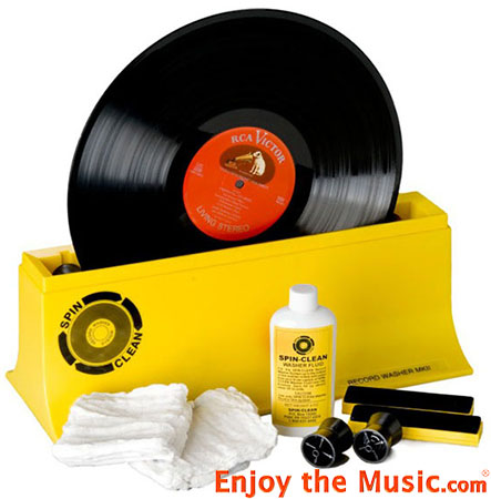 Spin-Clean Complete Record Washing System