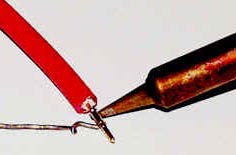 Soldering center pin.