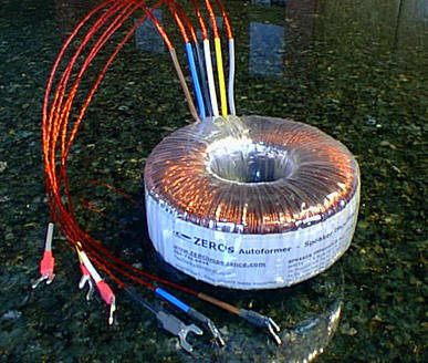 The "ZERO" Audio AutoformerLoudspeaker Impedance 