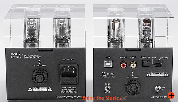 Woo Audio WA7d Fireflies Tube Headphone Amplifier With DAC