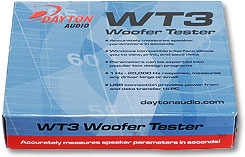 Dayton WT3 Woofer Tester